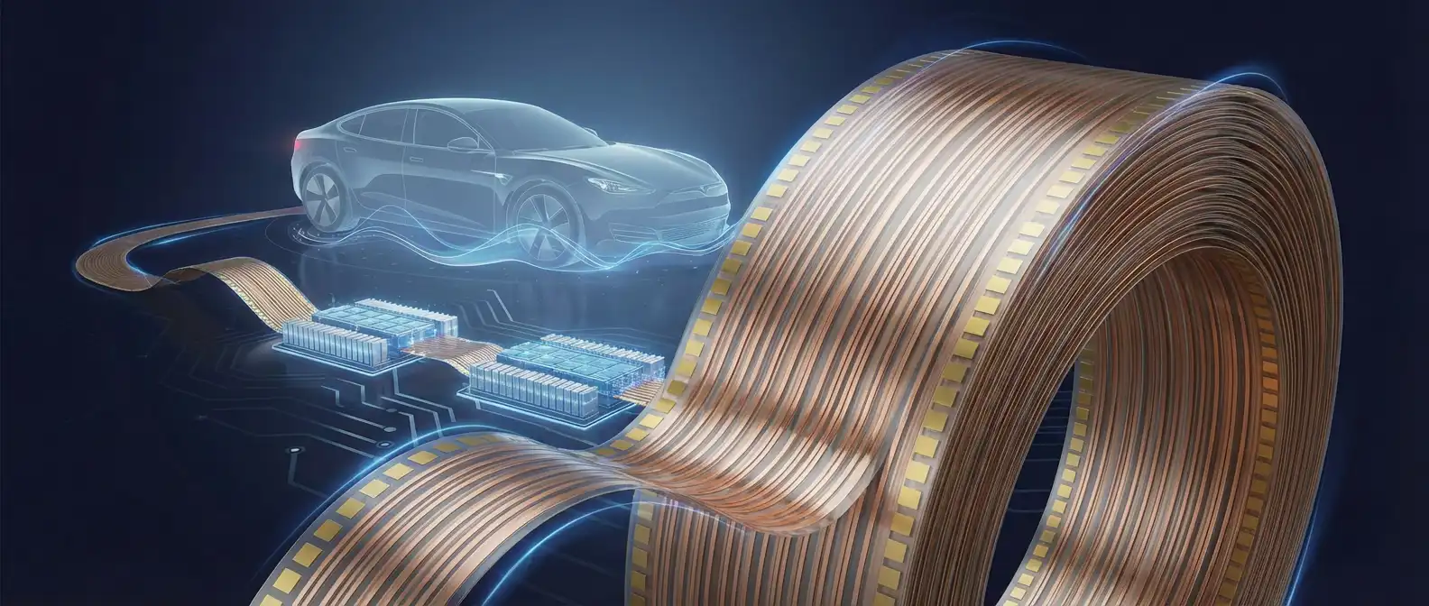 FFC Aluminum Ribbon for EV Automotive