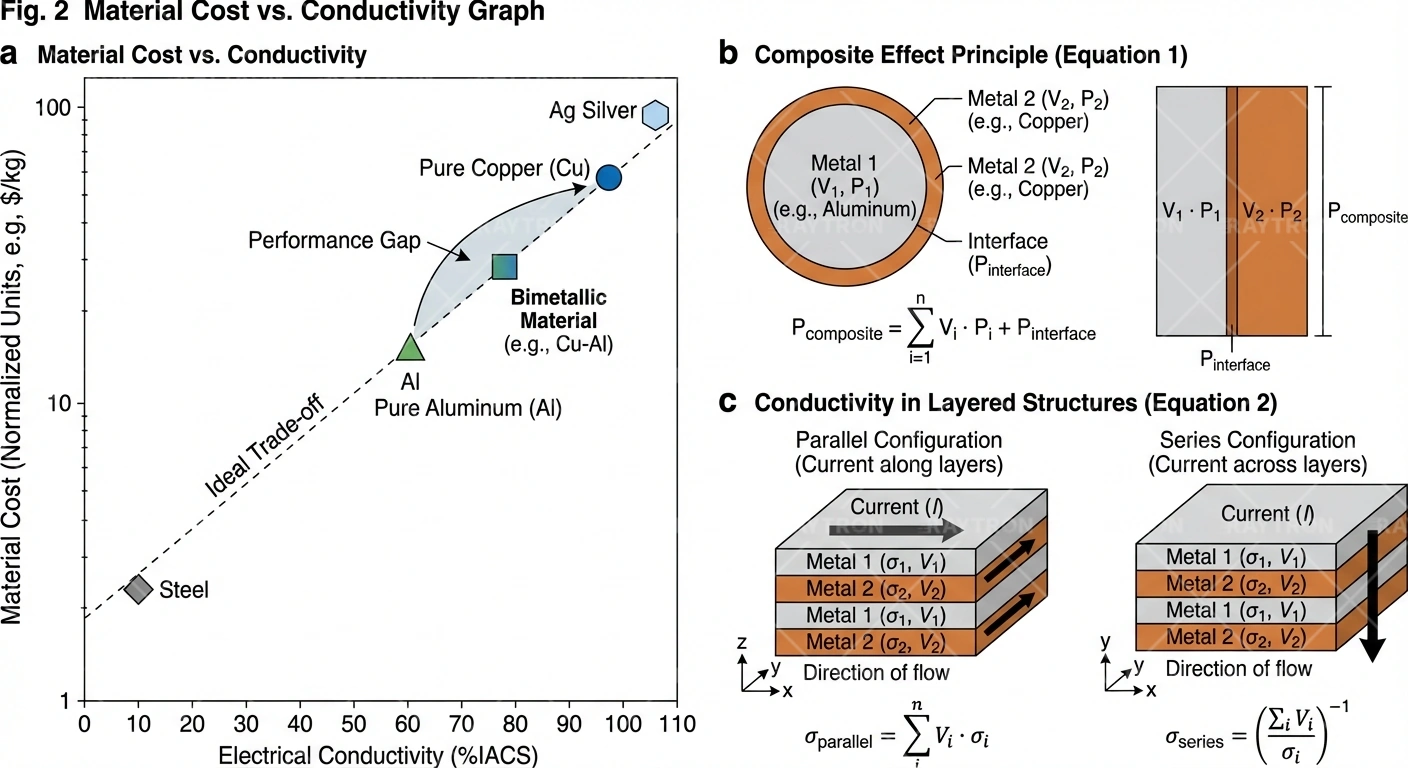 电流方向示意图，对比平行和串联配置