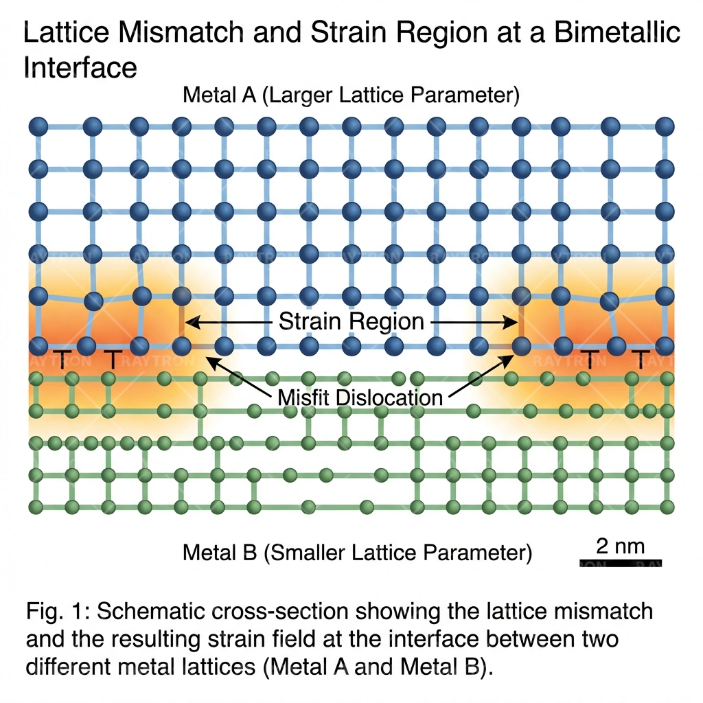 界面电子态Density示意图
